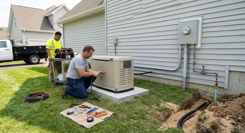 Backup Generator Installation in Alpharetta, GA